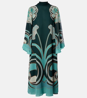 Midikleid Magnifico aus Seiden-Twill | La DoubleJ