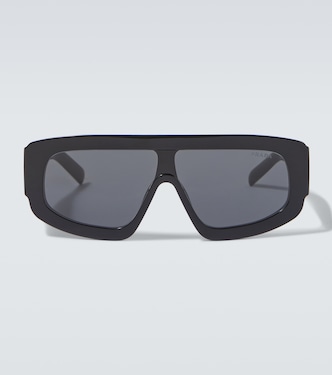Logo shield sunglasses | Prada