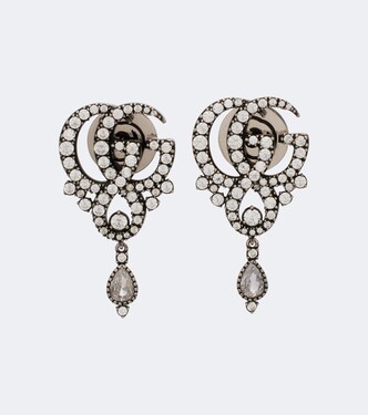 GG Marmont embellished earrings | Gucci