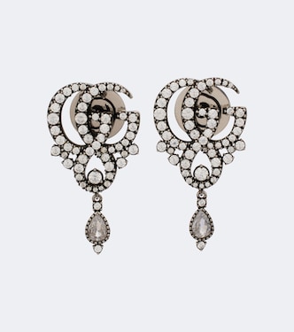 GG Marmont embellished earrings | Gucci