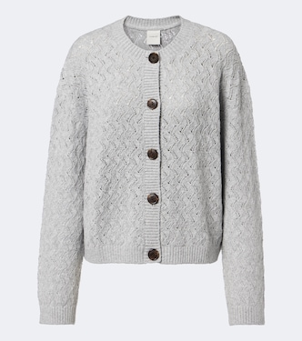Hossler pointelle cotton-blend cardigan | Varley