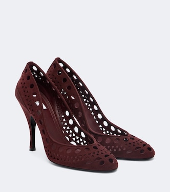 Vienne suede pumps | Alaïa