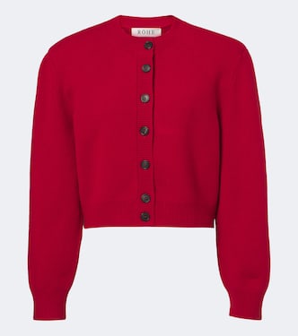 Cropped wool cardigan | Róhe