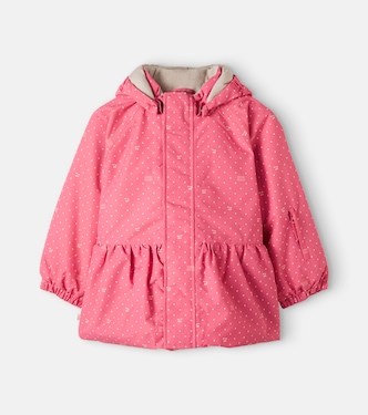 Mismou hooded polka-dot ski jacket | Konges Sløjd