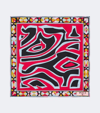 Labirinto silk twill scarf | Pucci