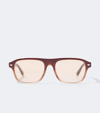 Eckige Sonnenbrille | Brunello Cucinelli