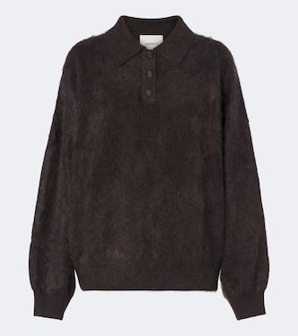 Valdis cashmere polo sweater | Lisa Yang