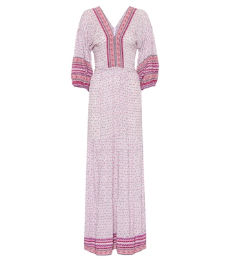 Robe longue Mya imprimée | Poupette St Barth