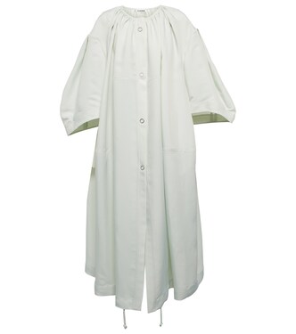 Oversized taffeta coat | Jil Sander