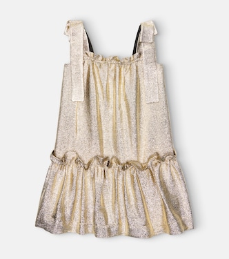 Metallic dress | Stella McCartney Kids
