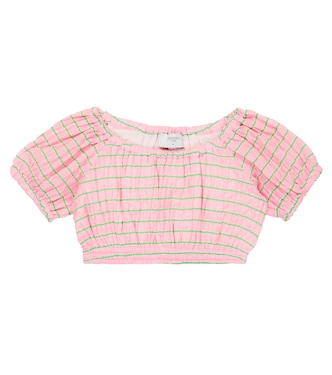 Alma striped seersucker top | Paade Mode