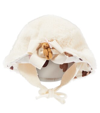 Baby Hut aus Teddyfleece | Monnalisa