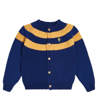 Toucan striped wool cardigan | The Animals Observatory