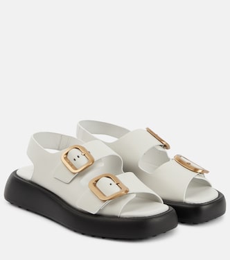 Gomma leather sandals | Tod's