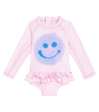 Baby Narice printed ruffled swimsuit | Molo