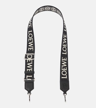Logo jacquard bag strap | Loewe