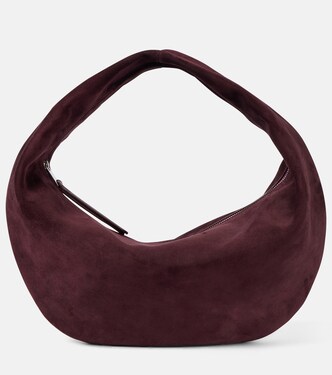 Olivia suede shoulder bag | Khaite