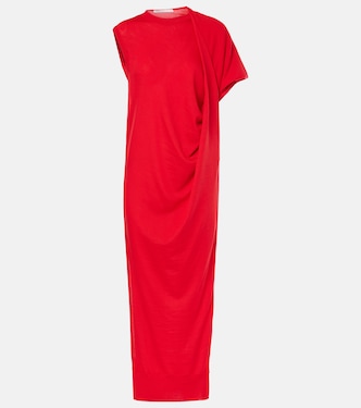 Robe longue en laine | Stella McCartney