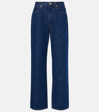 Linn high-rise straight jeans | Tove