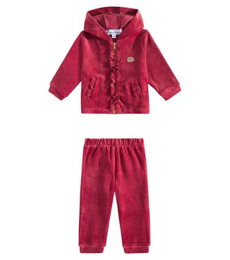 Baby ruffled jersey tracksuit | Tartine et Chocolat