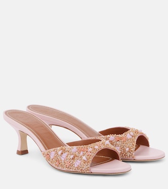 Brigitte beaded mules | Staud