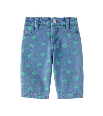 Baby Smiley printed jeans | The New Society