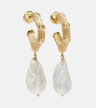 Ohrringe Team Spirit mit Süßwasserperlen | Alémais