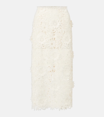 Bridal lace pencil skirt | Rotate