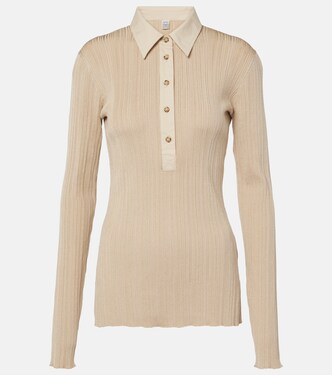 Jersey polo sweater | Toteme