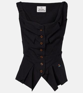 Monday Orb peplum vest | Vivienne Westwood