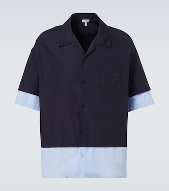 Anagram cotton poplin bowling shirt | Loewe
