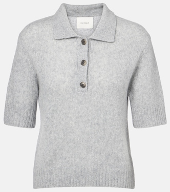 Masy cashmere and silk polo shirt | Lisa Yang