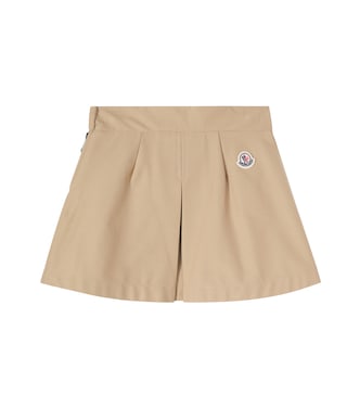 Gonna pleated cotton skirt | Moncler Enfant