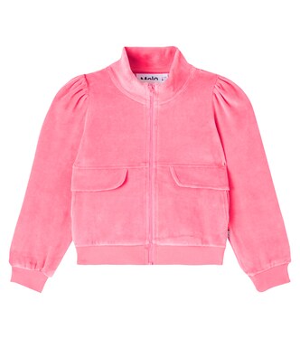 Malika cotton-blend zip-up sweatshirt | Molo
