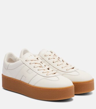 H681 leather platform sneakers | Hogan