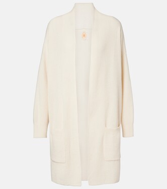 Ribbed-knit cashmere cardigan | Jardin des Orangers