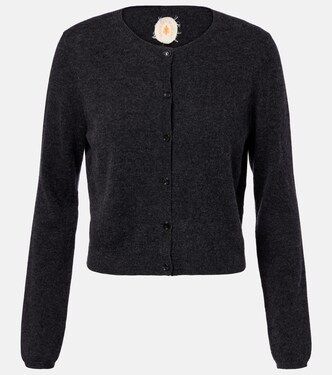 Cropped wool and cashmere cardigan | Jardin des Orangers