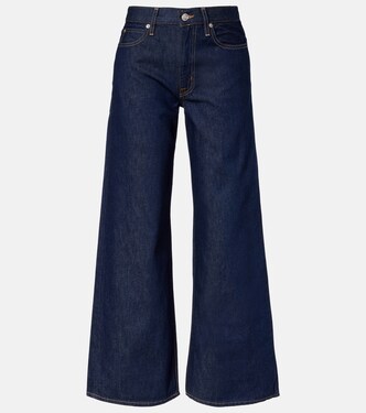 Selena high-rise wide-leg jeans | Slvrlake