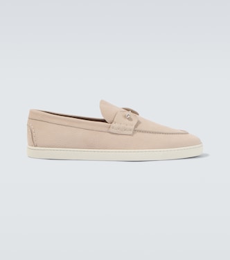 Chambeliboat leather slip-on shoes | Christian Louboutin