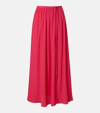 Elba crêpe maxi skirt | Joseph