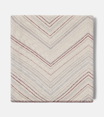 Gessetti Zigzag wool and cashmere throw  | Missoni