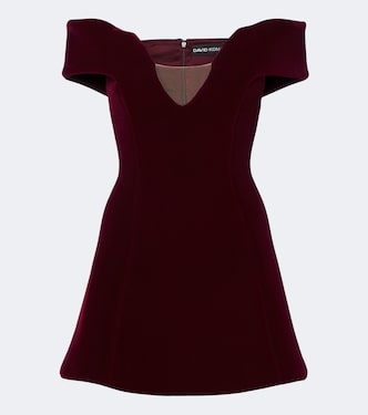Robe en velours | David Koma
