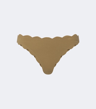 Antibes scalloped bikini bottoms | Marysia