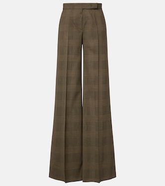 Weite Hose aus Schurwolle | Max Mara
