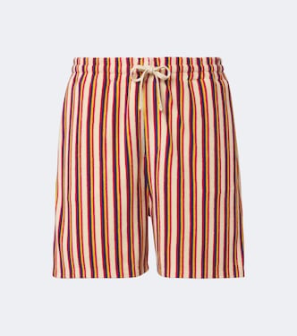 Striped terry shorts | Valentino