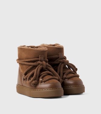 Schneestiefel Classic aus Veloursleder | Inuikii Kids