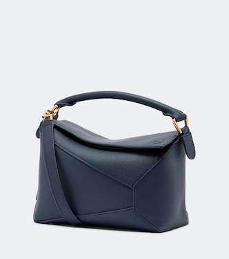 Puzzle Edge S号皮革手提包 | Loewe