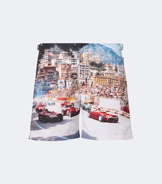 Bulldog photographic swim shorts | Orlebar Brown