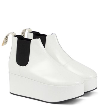 Botas Chelsea de piel con plataforma | Loewe