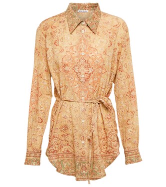 Chemise imprimée en coton | Acne Studios